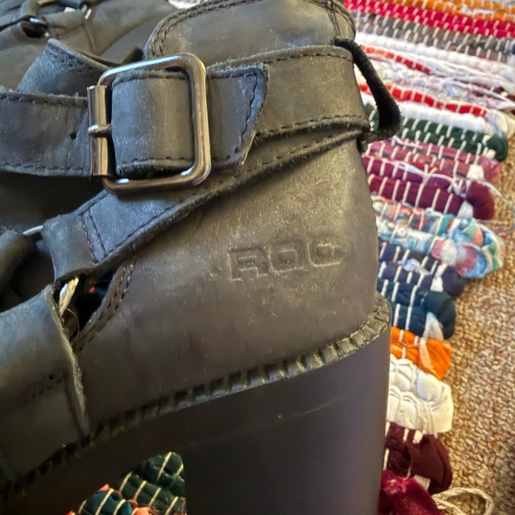 Dolls Kill Black Chunky Heeled Boots - Picture 4 of 6